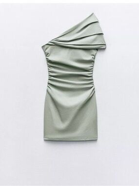 Zara Asymmetrical Off the Shoulder Dress. NWOT size small